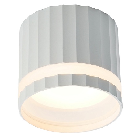 Светильник потолочный Feron HL369  Barrel OLYMPUS 12W, 230V, GX53, белый - фото