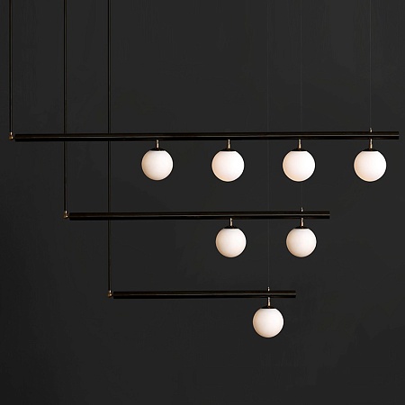 Подвесной Светильник Barra L88 Black Imperiumloft 204154-26 - фото
