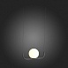 Светильник подвесной ST-Luce Черный/Белый LED 1*8W 3200K SL1581.403.01 - фото
