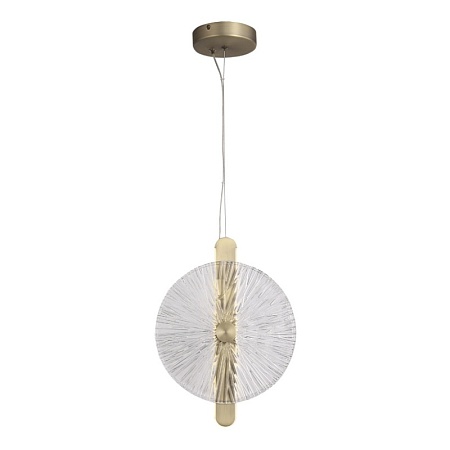 Светильник подвесной ST-Luce бронза/прозрачный LED 1*11W 4000K SL6141.303.01 - фото