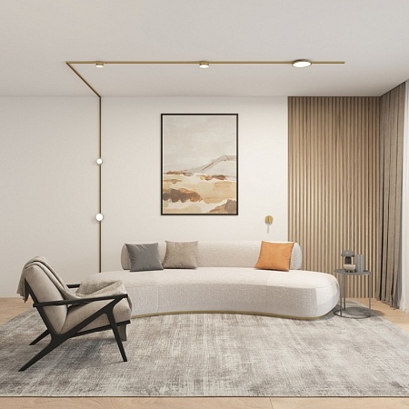 Светильник на шине Denkirs SHINE FLOW DK5763-SB - фото