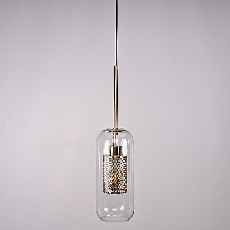 Подвесной Светильник Catch F Cylinder Brass D12 Imperiumloft 186715-26 - фото