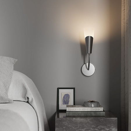 Настенный светильник Eurosvet 60167/1 никель - фото