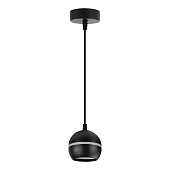 Светильник потолочный Feron HL3568 на подвесе GX53 15W 230V, черный 90*80