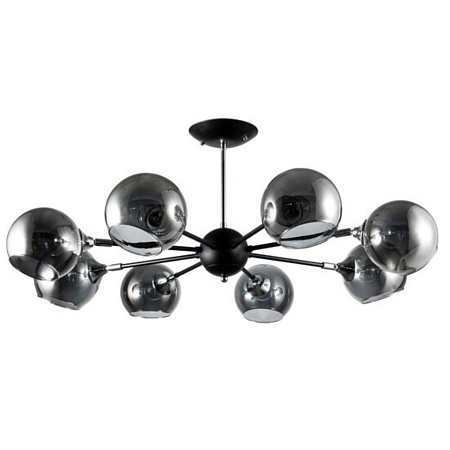 Потолочная люстра ARTE LAMP A2708PL-8BK - фото