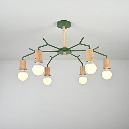 Потолочная Люстра Les Color D80 Green Imperiumloft 220506-23 - фото