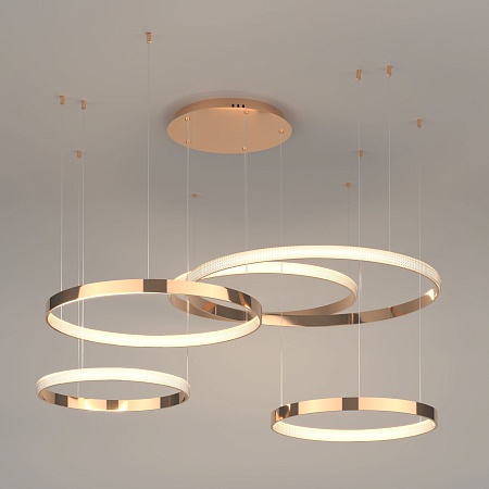 Подвесной светильник Eurosvet 90175/5 медный - фото