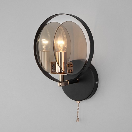 Настенный светильник Eurosvet 70121/1 черный - фото