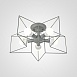 Потолочная Люстра Asteri Gray Imperiumloft 178359-26 - фото