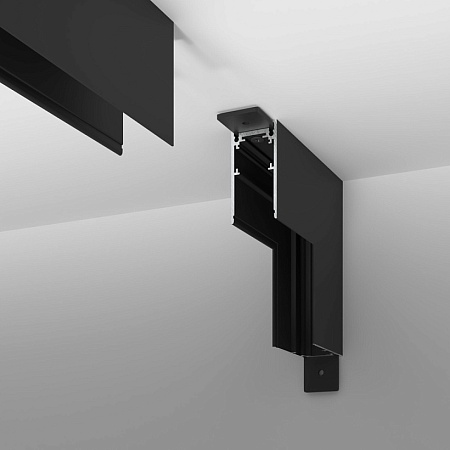 Slim Magnetic Коннектор угловой внутренний для накладного шинопровода 85091/11 - фото