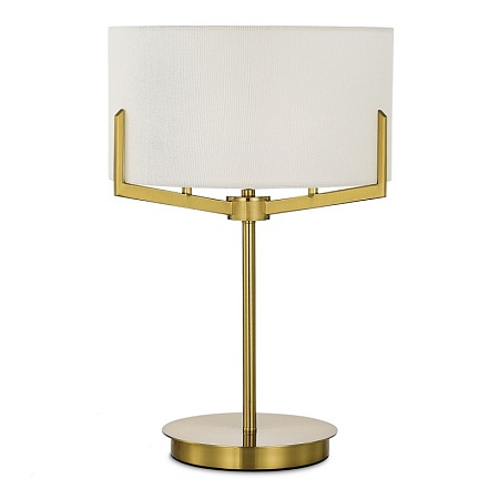 Светильник настольный Латунь/Белый E27 2*60W SLE3010-304-02 - фото