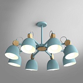 Потолочная Люстр На Штанге Rolla 8 Blueice Imperiumloft 178076-26