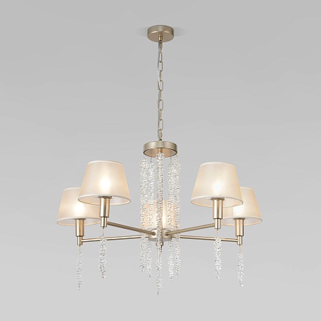 Подвесной светильник Eurosvet 60148/5 матовое золото - фото