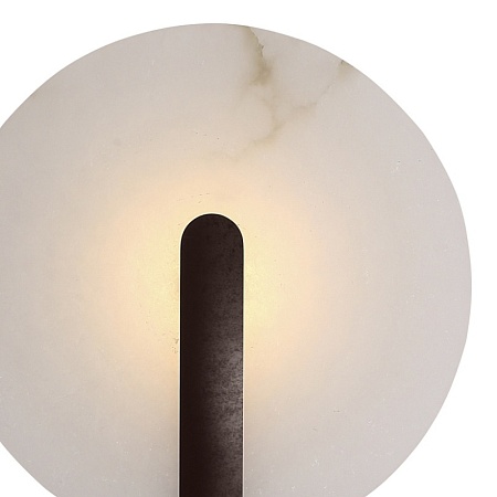 Светильник настенный ST-Luce черный/алебастр LED 1*5W 3000K SL1195.401.01 - фото