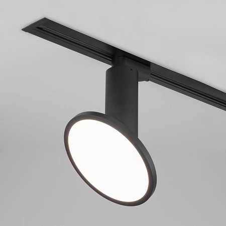 Трековый светодиодный светильник для однофазного шинопровода Brain черный 12W 4200K LTB50 Elektrostandard - фото