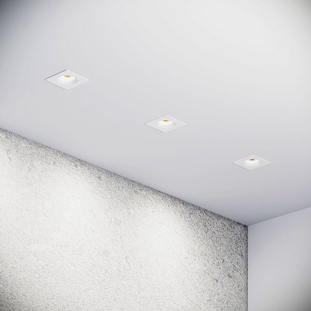 Светильник встраиваемый Minnie GU10 белый 25057/01 Elektrostandard - фото