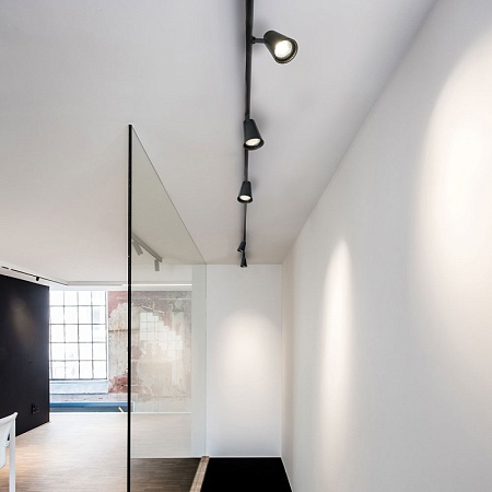 Светодиодный светильник Feron AL100 трековый однофазный на шинопровод 20W 4000K 35 градусов черный - фото