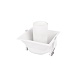 10322/B White Встраиваемый светильник LOFT IT Lens - фото