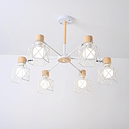 Потолочная Люстра Corf B3 White 6 Lamps Imperiumloft 189480-26 - фото