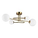 Светильник потолочный Латунь/Белый G9 LED 4*5W SLE2211-302-04 - фото