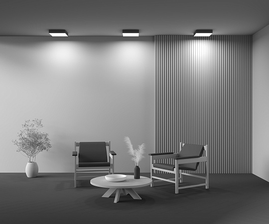 Потолочный светильник Technical Zon C032CL-36W3K-SQ-B - фото