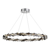 Люстра подвесная ST-Luce Хром/Прозрачно-Дымчатый LED 1*30W 3000K SL6009.113.01