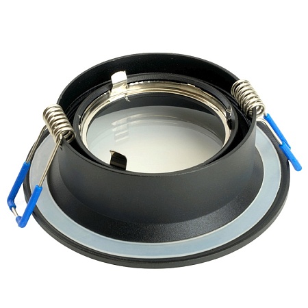 Светильник встраиваемый Feron DL3301 потолочный MR16 G5.3 черный - фото