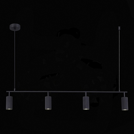 Светильник подвесной ST-Luce Черный/Черный GU10 4*5W 4000K SL1213.403.04 - фото