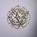 Люстра Mi Raimond Lamp D40 Gold Imperiumloft 256143-22 - фото