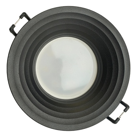 Светильник встраиваемый Feron DL3111 потолочный MR16 G5.3 черный - фото