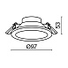 Встраиваемый светильник Technical Stockton DL015-6-L7W - фото