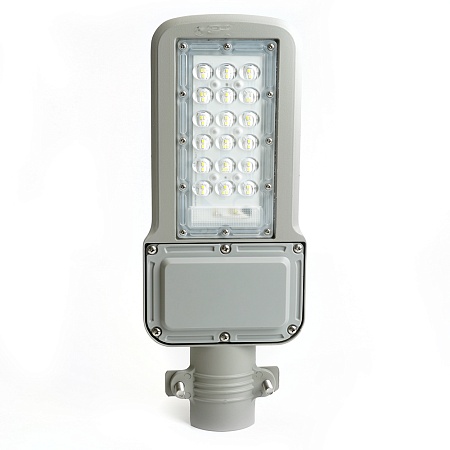 Светодиодный уличный консольный светильник Feron SP3040 50W 5000K 230V, серый - фото