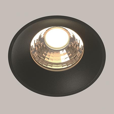 Встраиваемый светильник Technical Round DL058-12W3K-TRS-B - фото