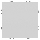 Переключатель 1-клавишный (механизм), STEKKER, 250В, 10A, серия Эмили, RSW10-5105-01, белый фарфор, soft touch