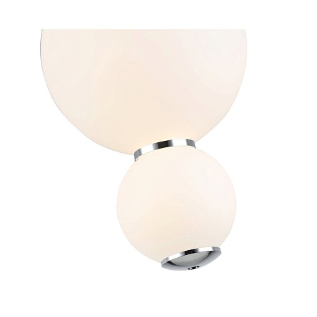 Светильник подвесной ST-Luce Хром/Белый LED 1*12W 3000K SL1583.113.01 - фото