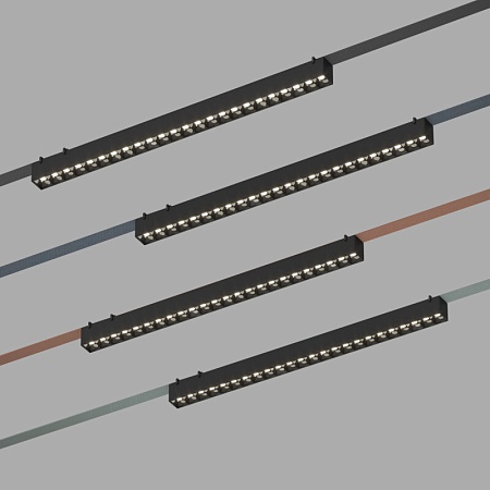 Светильник на шине Denkirs BELTY GRILL DK5572-BK - фото