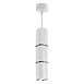 Светильник потолочный Feron ML1868 Barrel ZEN levitation на подвесе MR16 35W 230V, белый, хром, 55*180 - фото
