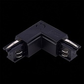 Угловой токоподвод левый для трехфазного шинопровода ST-Luce Черный ST030.409.15L