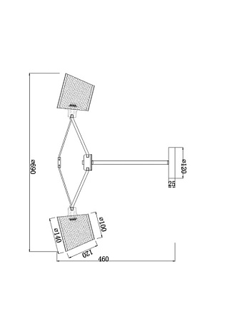 Люстра Freya Gino FR5108PL-05CH - фото