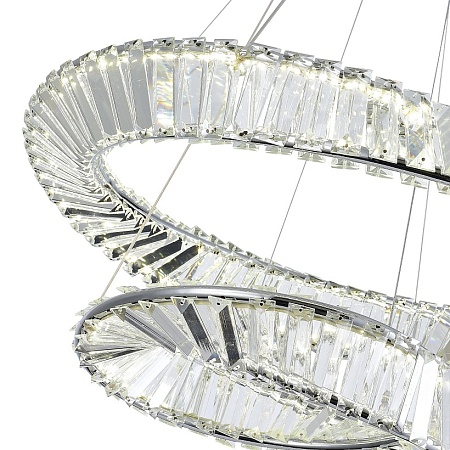 Светильник подвесной ST-Luce Хром/Прозрачный LED 1*52W 4000K SL6204.101.02 - фото