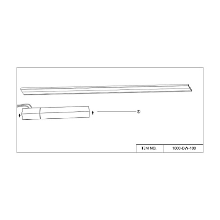 Блок питания Unica Favourite 1000-DW-100 - фото