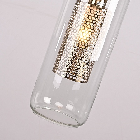 Подвесной Светильник Catch F Cylinder Silver D12 Imperiumloft 186720-26 - фото