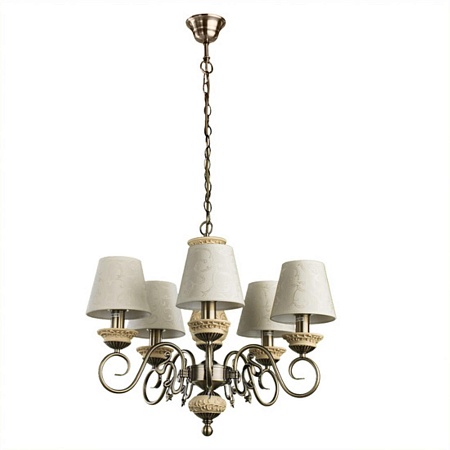 Подвесная люстра Arte Lamp IVORY A9070LM-5AB - фото
