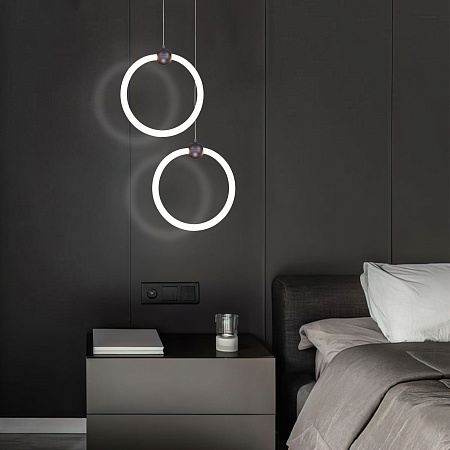 Подвесной акцентный светильник Eurosvet 90166/1 черный - фото