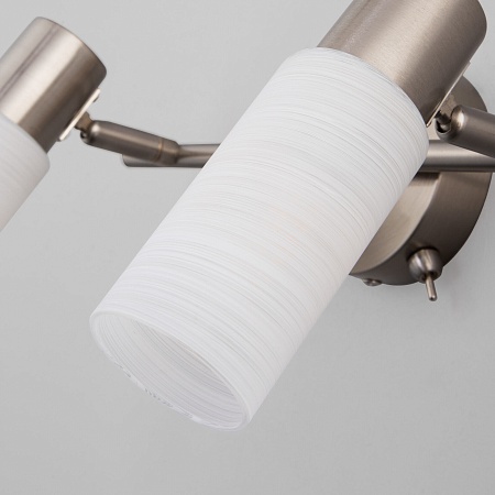 Настенный светильник Eurosvet 20043/2 сатин-никель - фото