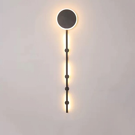 Настенный Светильник Mara H100 Black Трехцветный Свет Imperiumloft 224343-23 - фото