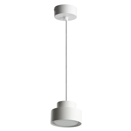 Светильник потолочный Feron HL3678 Barrel AURA levitation 12W, 230V, GX53, белый, на подвесе 1,7 м - фото