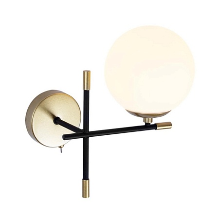 Бра Arte Lamp ARKAB A2225AP-1BK - фото