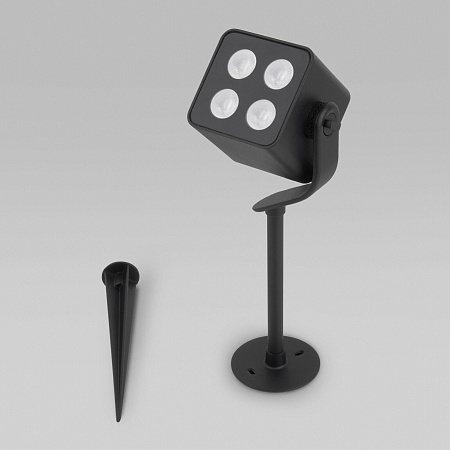 Уличный светодиодный светильник VISOR чёрный 35142/S Elektrostandard - фото