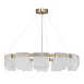 Светильник подвесной ST-Luce золотистый/прозрачный LED 1*66W 3000K SL6021.203.66 - фото